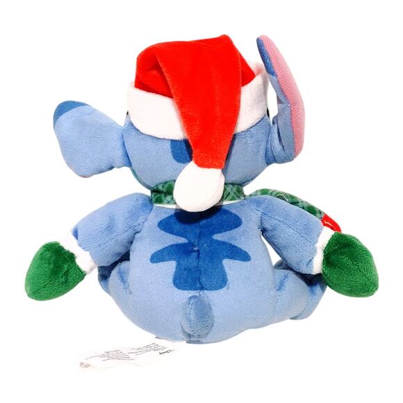 Disney Lilo and Stitch Santa Stitch Plush Holiday Christmas Stuffed Animal Toy - Picture 3 of 6